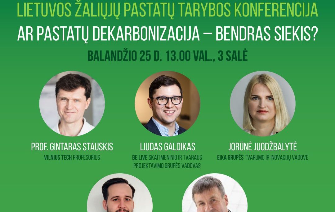 Ar pastatų dekarbonizacija – bendras siekis?